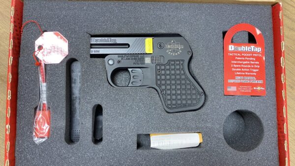 Used DoubleTap 9mm Tactical Pocket Pistol - excellent condition!