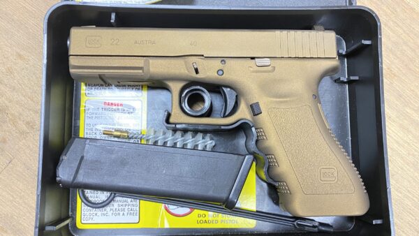 Used Glock 23 Gen 3 40 S&W Bronze Finish w/ original box and 1 mag