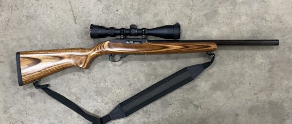 Ruger 10/22 22 LR Target W/ Tasco 3-9x40 Scope 1121