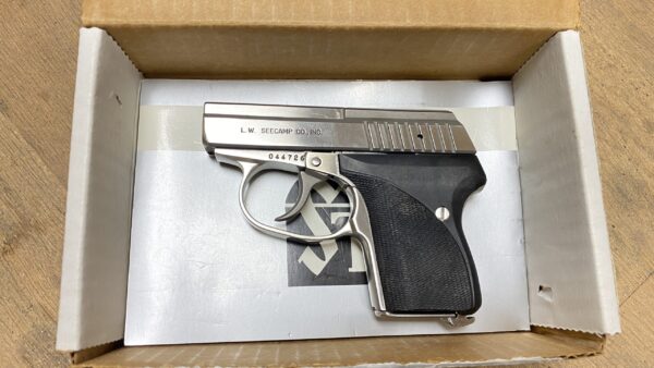 Used Seecamp LWS 32 Stainless 32 ACP One Mag