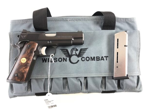 Wilson Combat CQB Commander .45 ACP wood grips