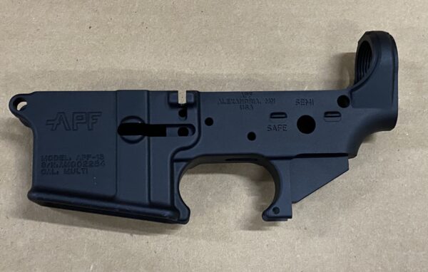 APF Alex Pro Firearms AR-15 Stripped Lower Multi Caliber LP-012-A