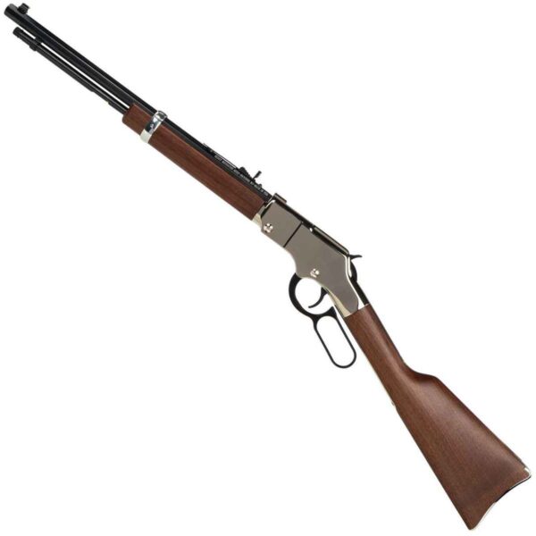 Henry Golden Boy Silver Compact Blued/Nickel Plated Lever Action Rifle - 22 Long Rifle