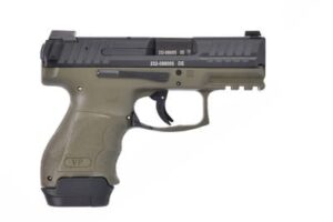 HECKLER AND KOCH VP9SK GREEN 9MM 3.39" BARREL 15-ROUNDS LUMINOUS FRONT SIGHT