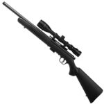 Savage Arms 93 FV-SR w/Scope Matte Black Bolt Action Rifle - 17 HMR - 16.5in