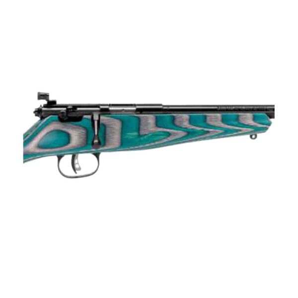 Savage Rascal Minimalist Bolt Action Rifle Teal/Gray - 22 Long Rifle