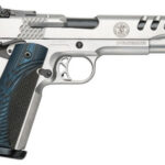 Smith & Wesson 1911 Custom Performance Center 45 ACP 5" SS Throated Barrel G10 Custom Grip