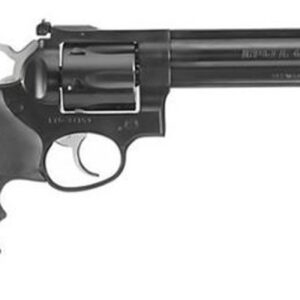 Ruger GP100 357 Mag/38 Spl Alloy Steel 6" Heavy Barrel 6rd Black Hogue Monogrip Blued