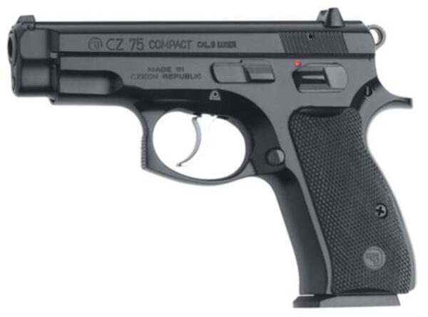 CZ 75 COMPACT cal. 9 mm Luger black polycoat 15 Rd Mags