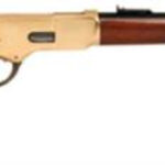 Cimarron 1866 Yellowboy Saddle Ring Carbine .38 Special 19" Barrel Blue Finish Brass Frame European Walnut Stock