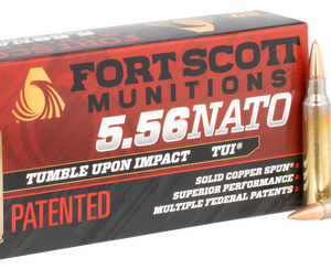 Fort Scott Munitions Tumble Upon Impact 5.56x45mm