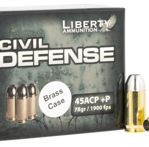 Liberty Ammunition Civil Defense 45 ACP +P