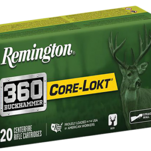 Remington Core-Lokt 360 Buckhammer