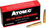 Atomic Subsonic 30-30 Winchester