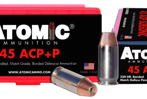 Atomic Ammunition Precision Craft 45 ACP +P