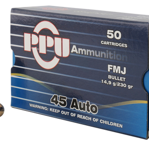 PPU Ammunition 45 ACP