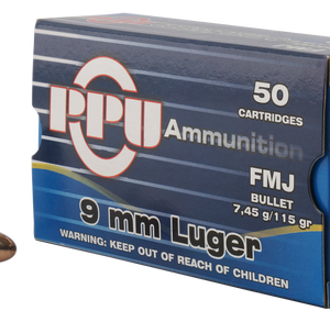 PPU Ammunition 9mm