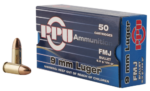 PPU Ammunition Defense 9mm