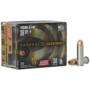 Federal Premium 38 Special +P