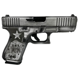 Glock G19 G5 Custom "Texas Silver" 9mm