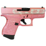 Glock 43 Custom "Glock & Roses Medusa Pink" 9mm