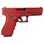 Glock 17 Gen 3 Custom "Destressed Red" 9mm