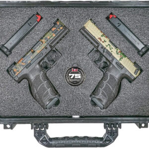 HK VP9 75th Anniversary 9mm Two Pistol Set- 4.09" Barrel