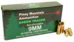 Piney Mountain Green Tracer 9mm