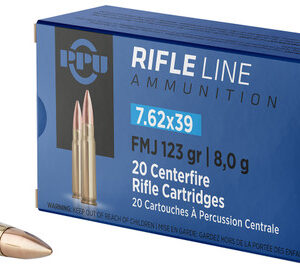 PPU Metric Rifle Ammo 7.62x39mm