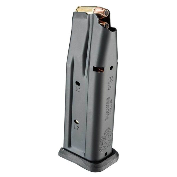 Springfield Armory Double Stack Black 1911 DS Prodigy 9mm Luger Handgun Magazine - 17 Rounds