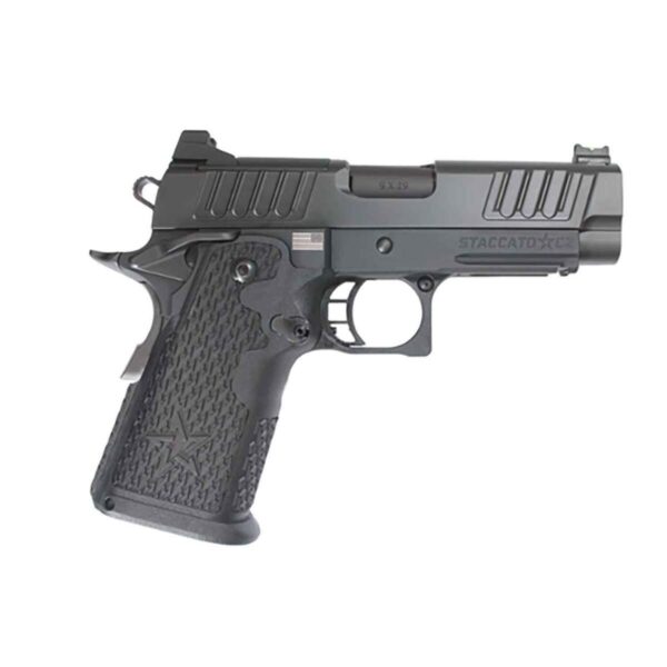 Staccato XL Optic Ready 9mm Luger 5.4in Anodized Diamond Like Carbon Pistol - 20+1 Rounds