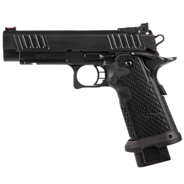 Staccato P 9mm Luger 4.4in Black/SS Pistol - 20+1 Rounds