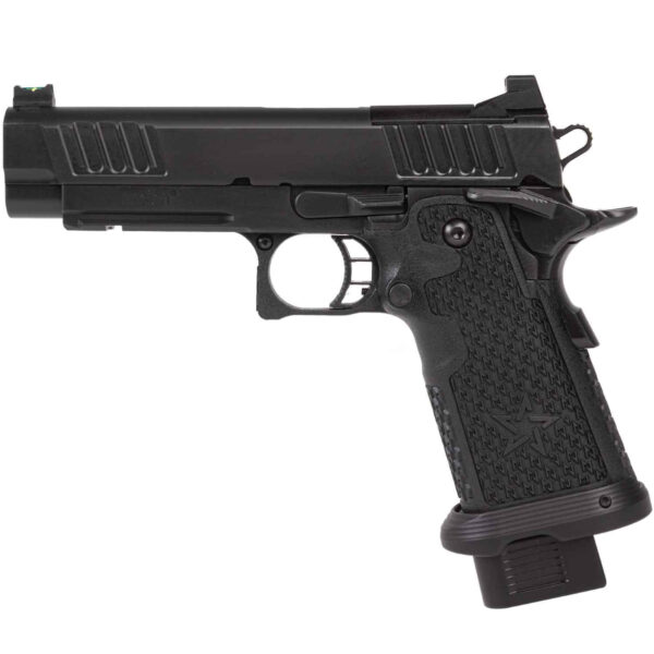 Staccato P DPO 9mm Luger 4.4in Black/SS Pistol - 20+1 Rounds