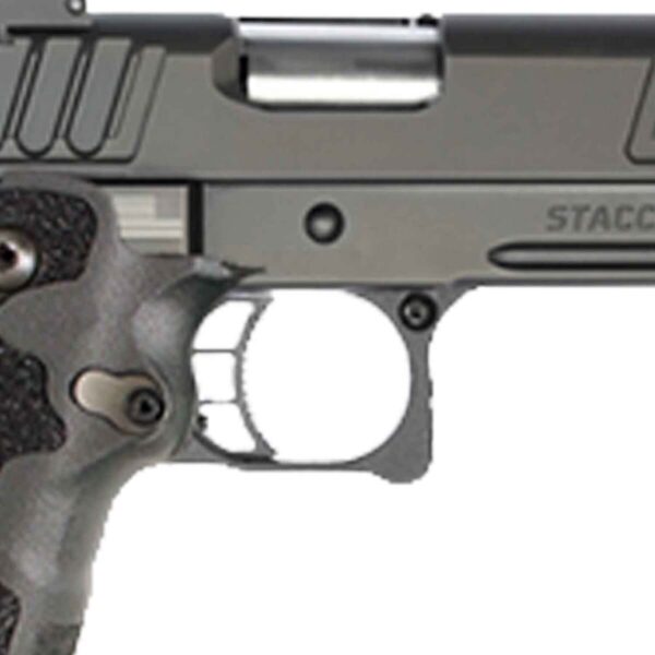 Staccato P Irons 9mm Luger 4.4in Black Anodized Aluminum Pistol - 20+1 Rounds