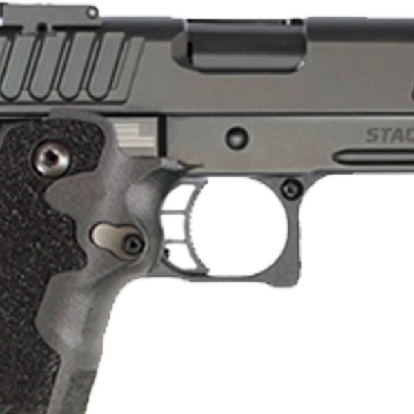 Staccato P Irons 9mm Luger 4.4in Black Anodized Aluminum Pistol - 20+1 Rounds