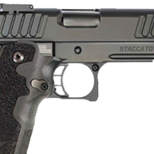 Staccato P Irons 9mm Luger 4.9in Billet Steel Pistol - 20+1 Rounds