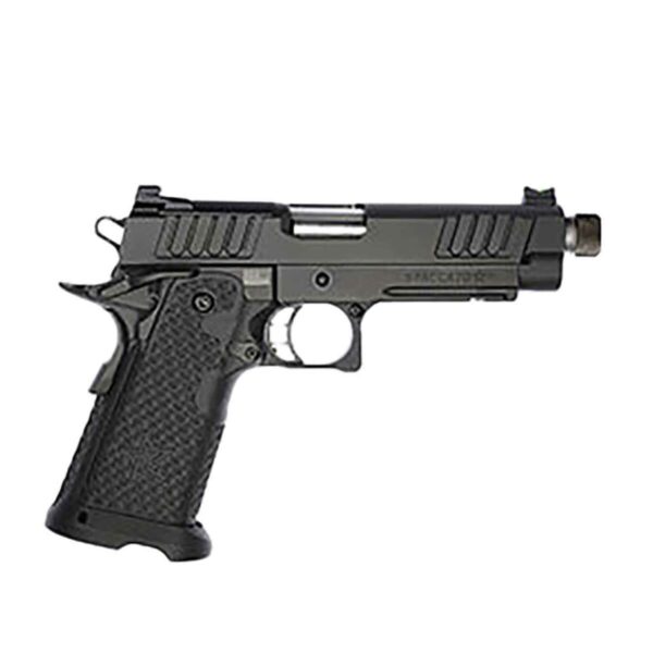 Staccato P Optic Ready 9mm Luger 4.4in Billet Aluminum Stainless Threaded Pistol - 20+1 Rounds